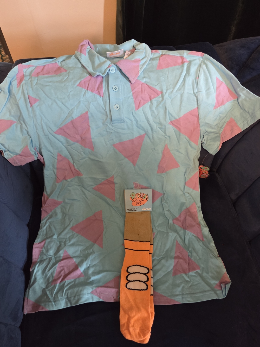 Rocko's Modern Life Cosplay Polo And Socks